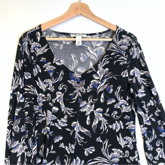 White House Black Market Party/Cocktail 3/4 Sleeve Dress Size Medium - Picture 4 of 12